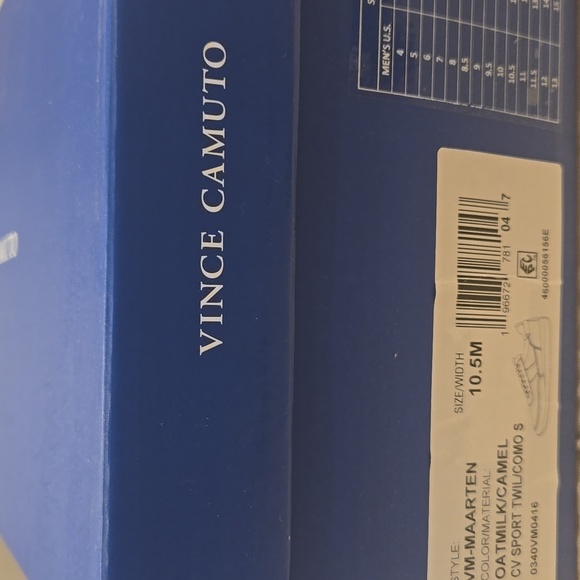 Vince Camuto Cream and Brown Men's Sneakers - Picture 11 of 15